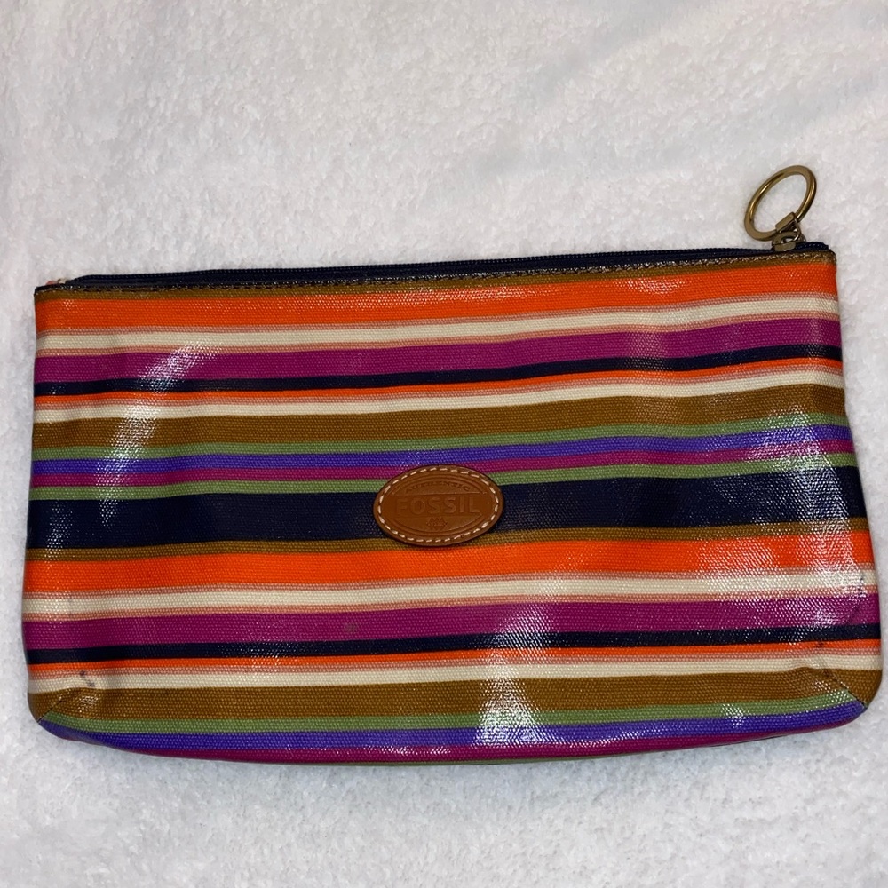 FOSSIL PENCIL CASE/ MAKEUP BAG